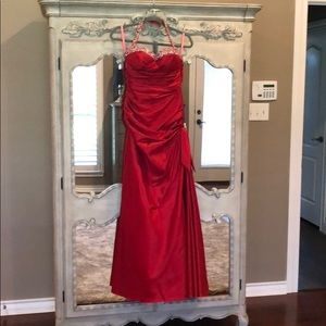 Flirt Maggie Sottero Spunky Red Dress Prom 4